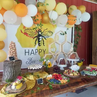 HAppy bee Birthday at Bloomfield Meadows