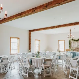 Inside Bloomfield Meadows Barn