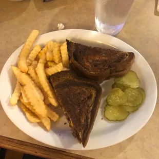 Patty melt on rye
