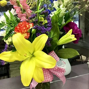 My first office delivery from Ariel and Ronnie