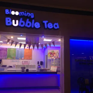 the front of the shop