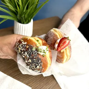 Everything Brionut and Strawberry Cheesecake