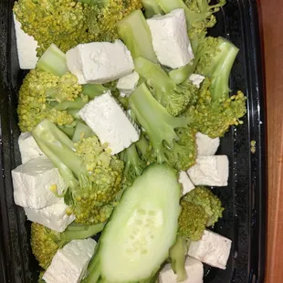 Khao man tofu (&quot;the veg&quot;)