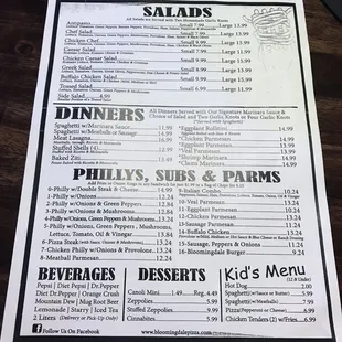 Menu April 2024 page 2