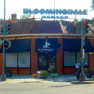 the entrance to bloomdale cellar