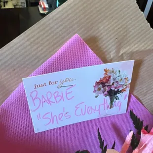 WRONG NAME ON CARD!!!!!