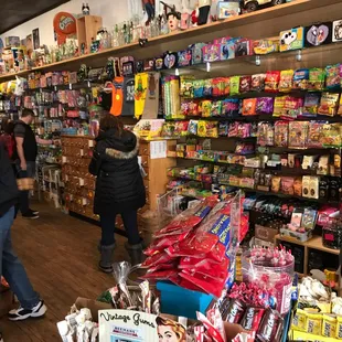 Enough candy to rot your teeth out!