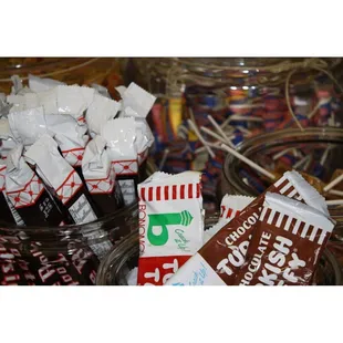 Bonomos Turkish Taffy, Tootsie Rolls, BB Bats