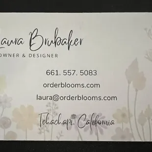 Owner &amp; Designer