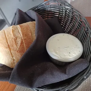 Delicious Bread &amp; Chive Butter