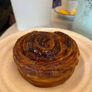 Raisin cinnamon swirl Croissant