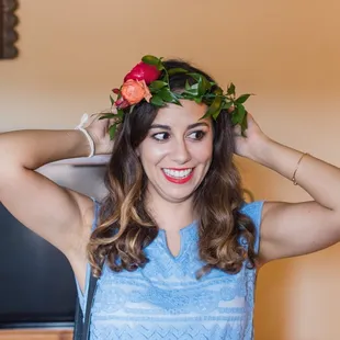 flower crowns! photo: Maura Jane photography