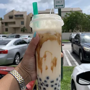 Brown sugar milk tea