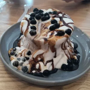 Brown sugar boba pancake