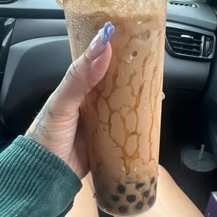 Boba thai tea