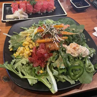 Cubed Sashimi Salad