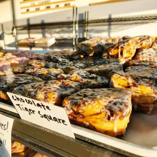 a variety of doughnuts