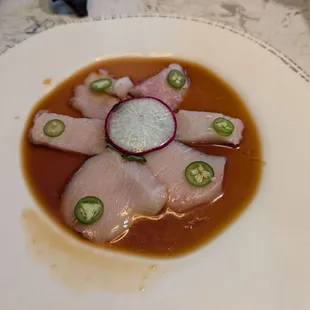 Hamachi Crudo