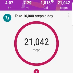 DJ Casper was on point! Got over 20,000 steps in 4 hours. He's da man!