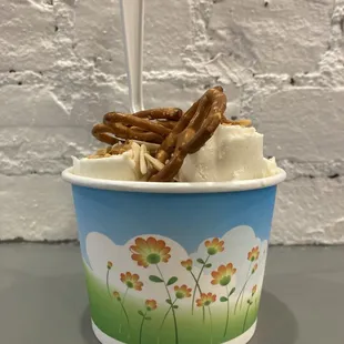 Pina Colada Hand-Rolled Ice Cream