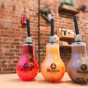Light bulb drinks
