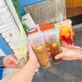Honey Oolong Tea | Mango Chamoyada