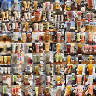 All kinds of different product