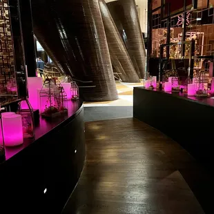 Gorgeous walkway into/out of the dining room.