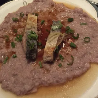 Steamed Salted Fish on Ground Pork