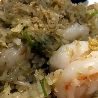 Garlic Prawn Fried Rice