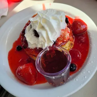 Mixed Double Berry Brio French Toast