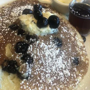 Blueberry Pancakes Chorizo