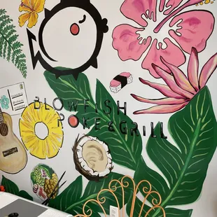 Interior decor - whimsical island vibe