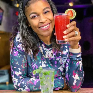 Virgin drinks on deck!