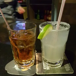 oysters and mussels, drink