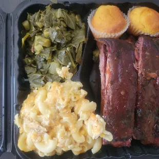 acon, macaroni, and cheese