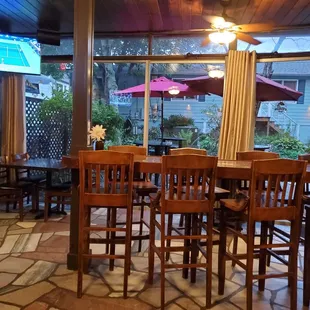 Restaurant and patio