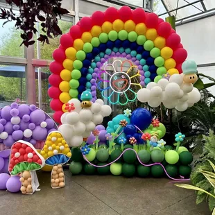 Custom balloon display