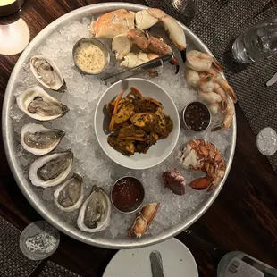 Seafood tower