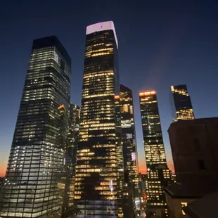 BLU 33 Rooftop: Night view