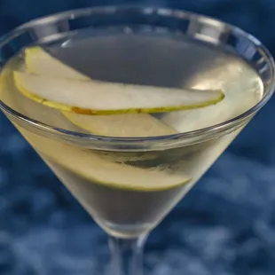 Pear blossom martini