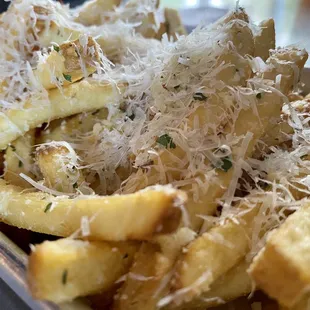 Parmesan truffle fries