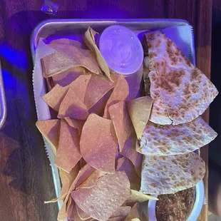 Surf and turf quesadilla