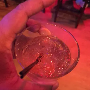 Tito's and cranberry