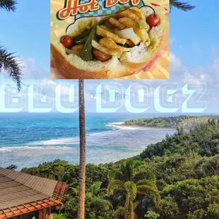 Italian Hotdogs on the island surrounded by Blue Skies it's just simply breathtakingly delicious!!!