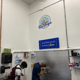 We are closing in on our opening date. As you can see we are working ...