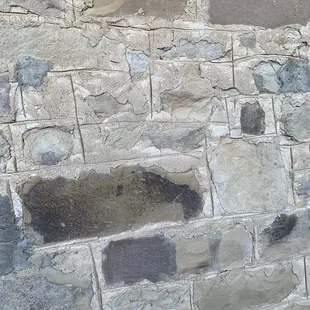 Awesome wall in the beer garden