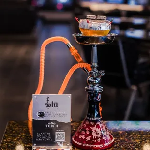 a hookah on a table