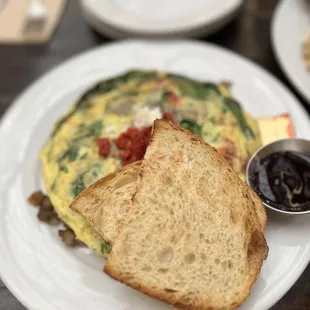 Burgundy Omelet
