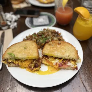 Eggwich medium over easy egg